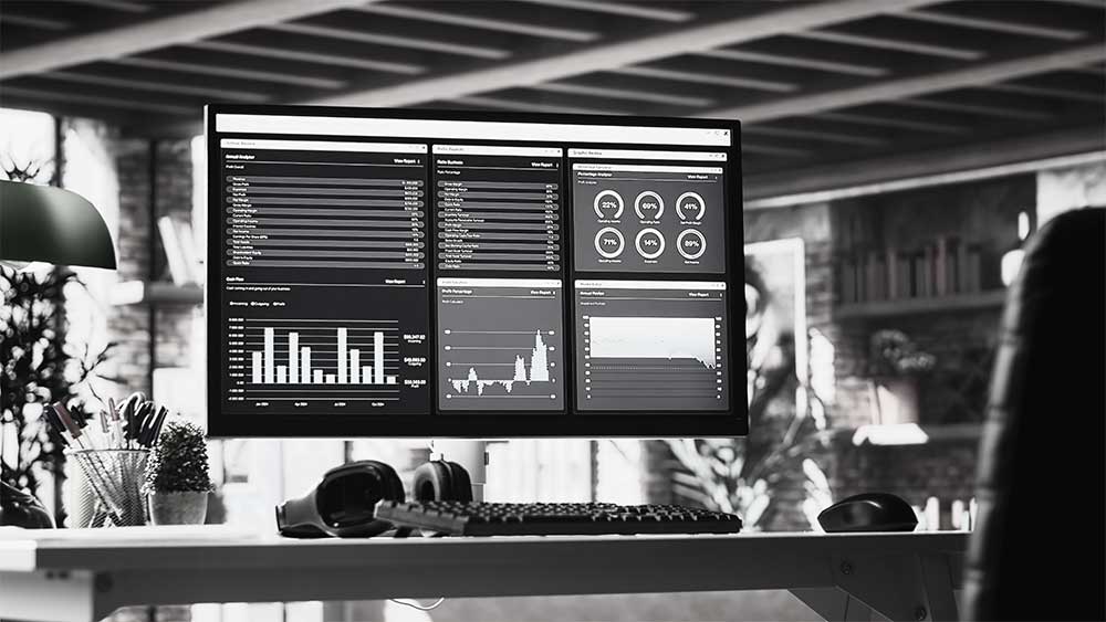 screen to illustrate procurement maturity